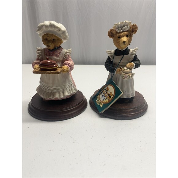 Department 56 Other - VTG Dept 56 Upstairs Downstairs Bears Flora Mardle/Mrs Bumble With Tags